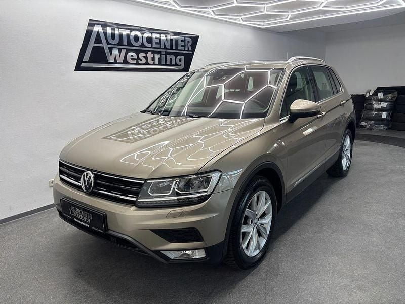 Gebraucht VW Tiguan Highline 150 PS (110 kW) 2017 Beige SUV