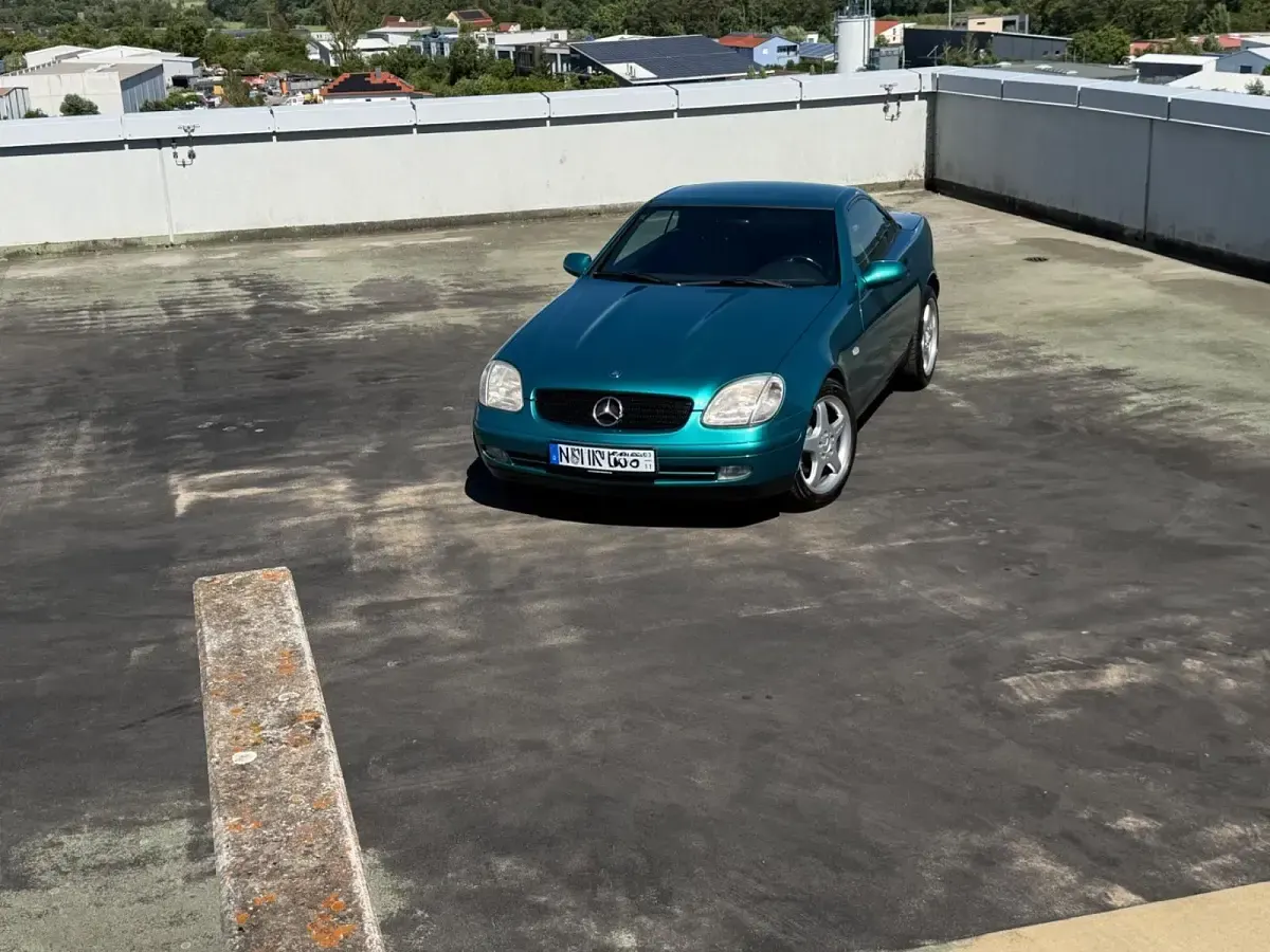 Gebraucht Mercedes SLK230 AMG 193 PS (141 kW) 1997 Grün Cabrio
