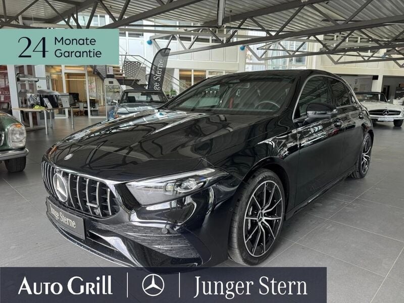 Schwarz Gebraucht 2024 Mercedes A35 AMG AMG Limousine | 47.049 € (Superpreis) - Bild 1/4