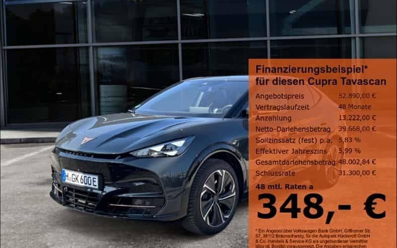 Grau Gebraucht 2025 Cupra Tavascan VZ SUV | 52.890 € (Teuer) - Bild 1/4