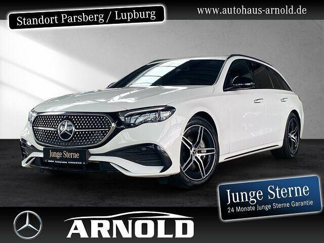 Weiss Gebraucht 2024 Mercedes E200 AMG line | 46.449 € - Bild 1/4