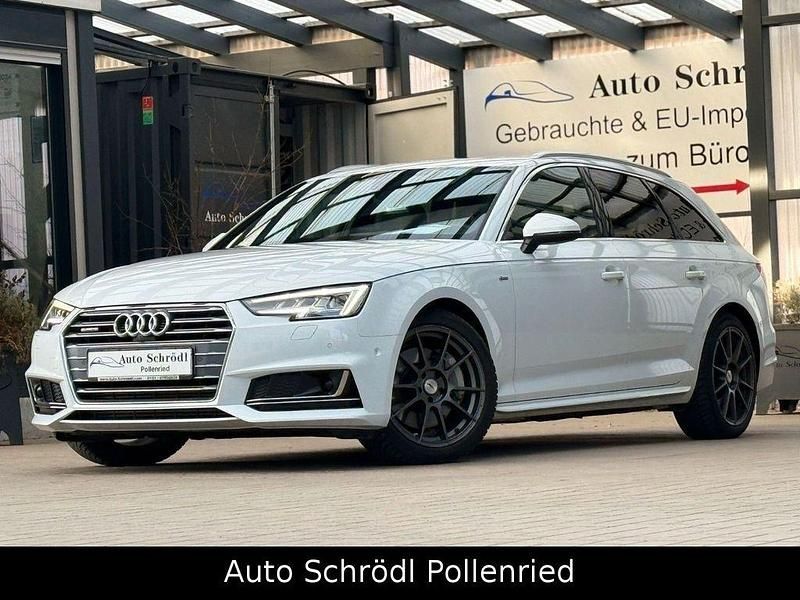 Gletscherweiß metallic Gebraucht 2016 Audi A4 S-Line Kombi | 25.480 € (Etwas zu teuer) - Bild 1/4