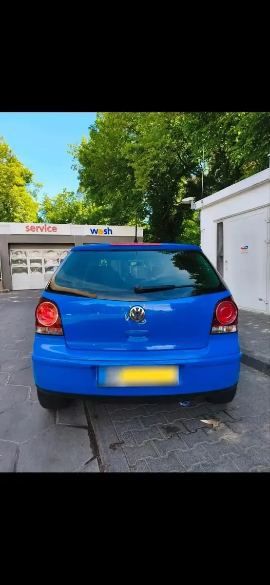 Gebraucht VW Polo United 60 PS (44 kW) 2009 Blau Kleinwagen