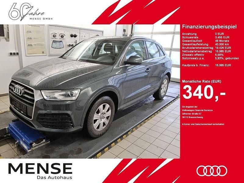 Gebraucht Audi Q3 Sport 150 PS (110 kW) 2017 Camouflage green, SUV