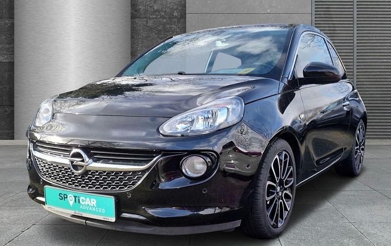 Gebraucht Opel Adam Glam 87 PS (63 kW) 2018 Schwarz Kleinwagen