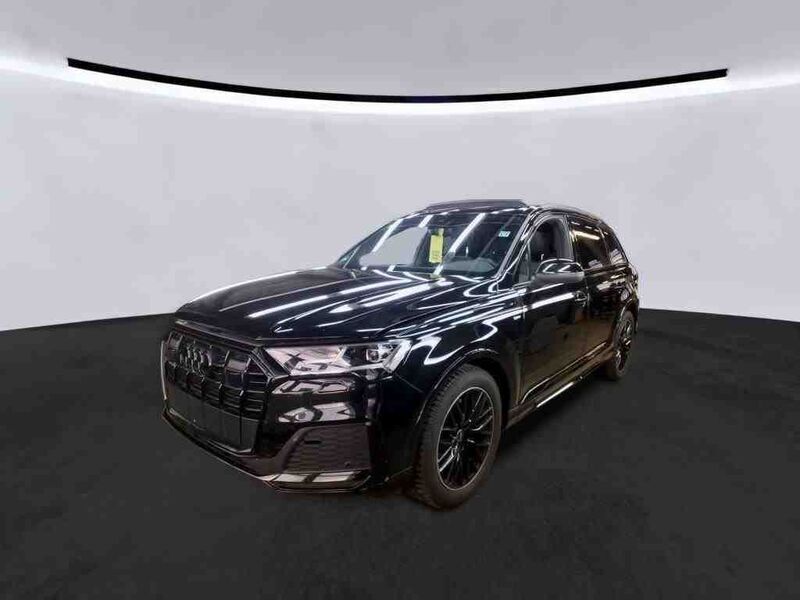 Schwarz Gebraucht 2023 Audi Q7 S-Line SUV | 51.990 € (Superpreis) - Bild 1/4
