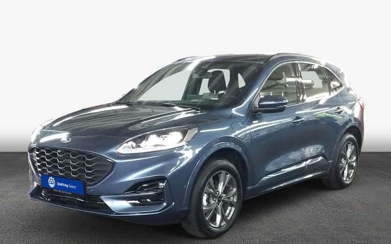 Blau Gebraucht 2024 Ford Kuga ST-Line SUV | 27.846 € (Superpreis) - Bild 1/4