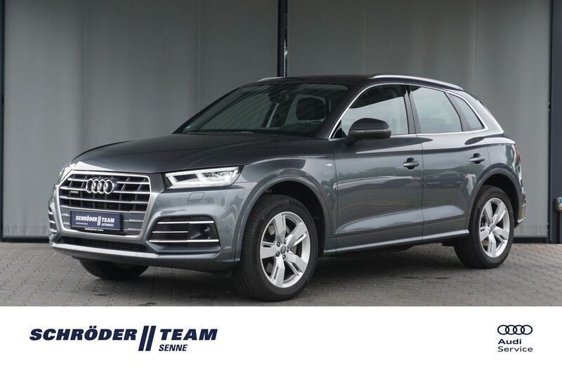 Grau Gebraucht 2018 Audi Q5 S-Line SUV | 29.990 € (Superpreis) - Bild 1/4