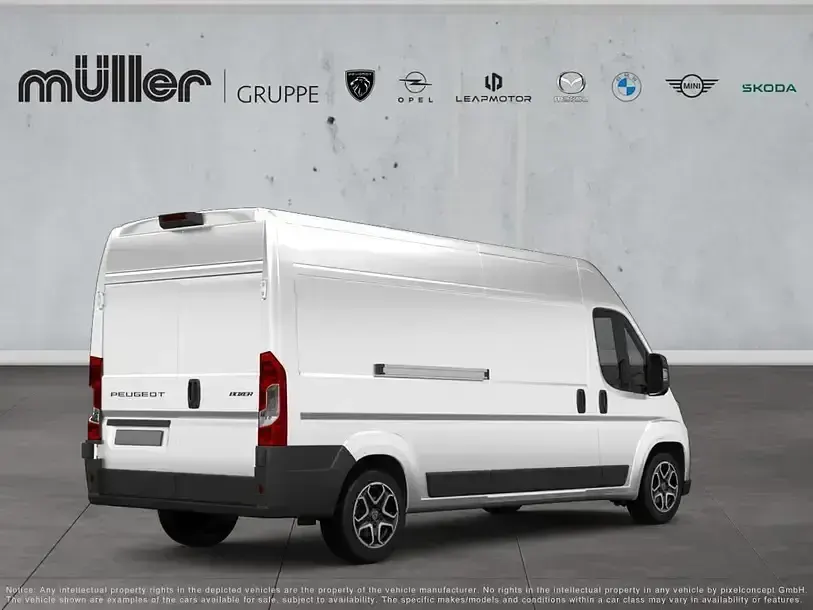 Gebraucht Peugeot Boxer 120 PS (88 kW) 2023 Kaolin weiß Van