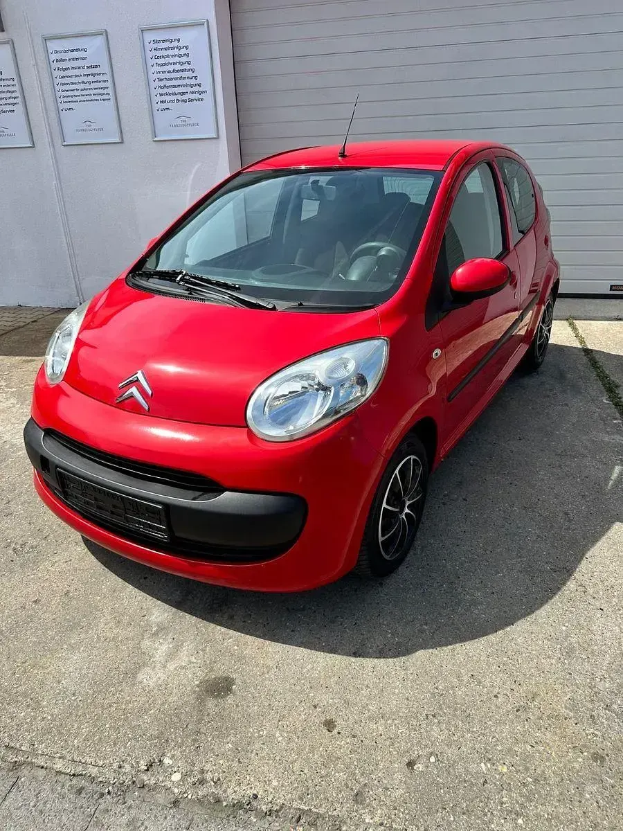Gebraucht Citroën C1 68 PS (50 kW) 2008 Rot Kleinwagen
