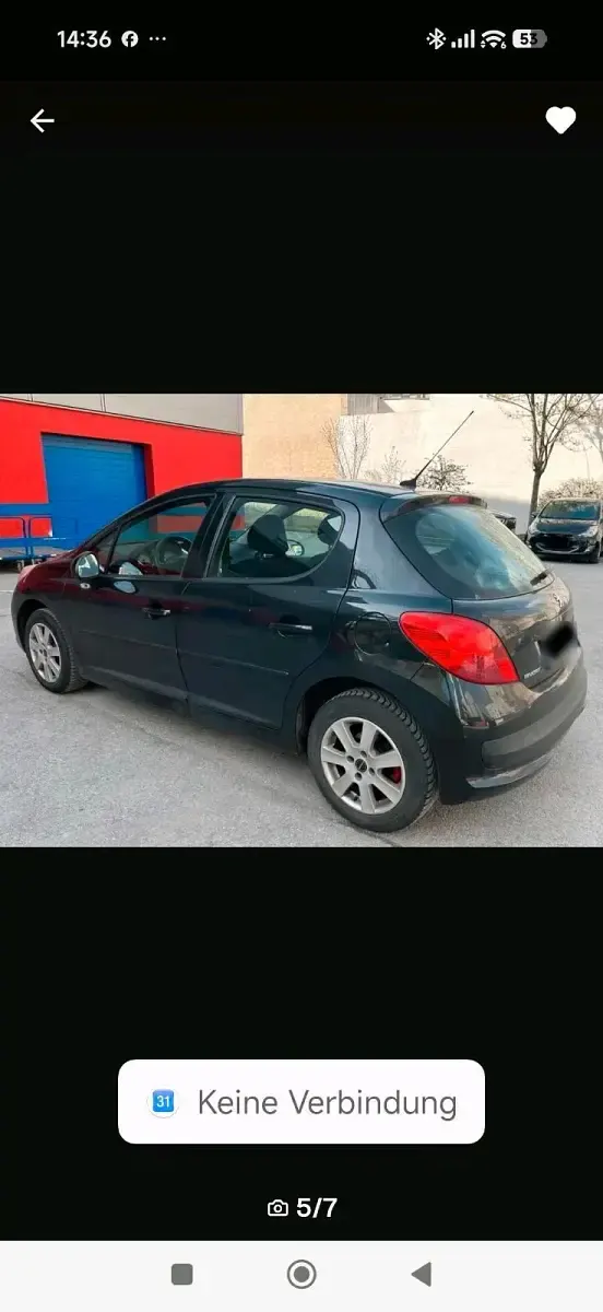 Gebraucht Peugeot 207 120 PS (88 kW) 2010 Schwarz Kleinwagen