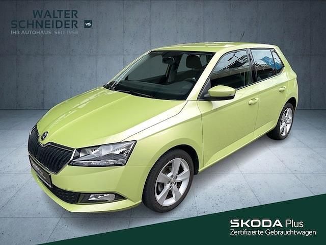Grün Gebraucht 2019 Skoda Fabia Cool Plus Kleinwagen | 11.350 € (Fairer Preis) - Bild 1/4