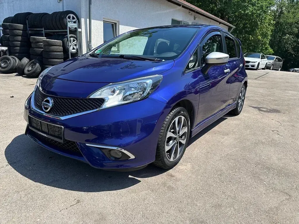 Gebraucht Nissan Note N-TEC 80 PS (58 kW) 2016 Blau Kleinwagen