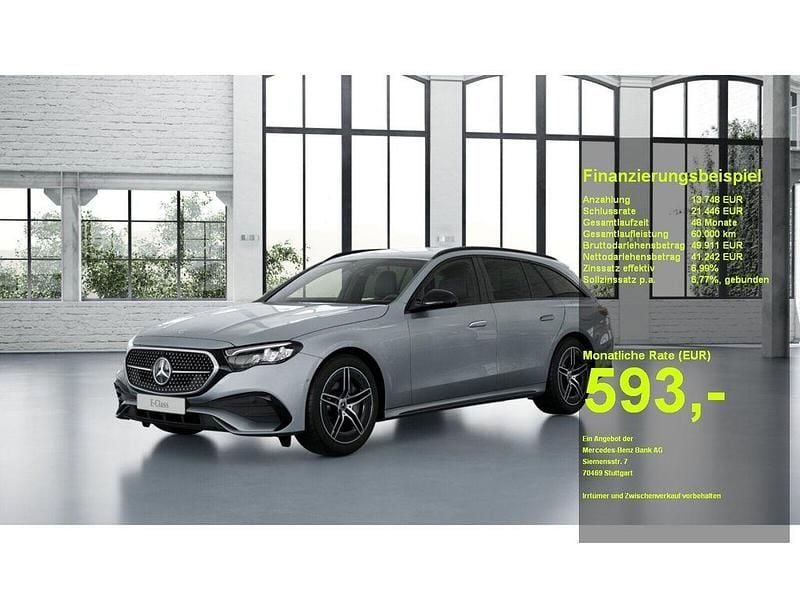 Gebraucht Mercedes E300 AMG 197 PS (144 kW) 2024 Silber Limousine