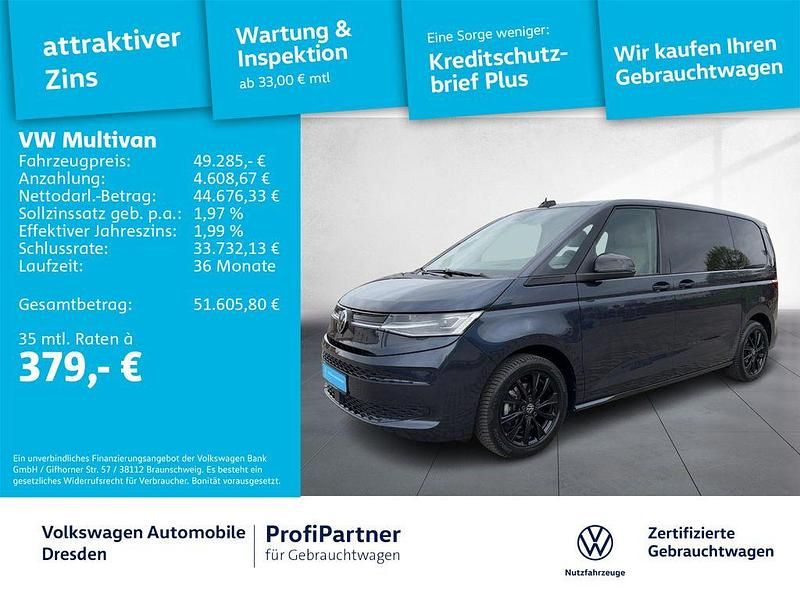 Blau Gebraucht 2024 VW T7 Life Van | 49.285 € (Superpreis) - Bild 1/4
