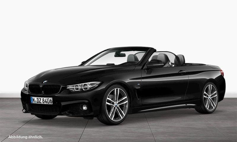 Schwarz Gebraucht 2018 BMW 420 M Sport Cabrio | 27.509 € (Fairer Preis) - Bild 1/3