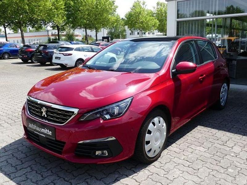Rot Gebraucht 2018 Peugeot 308 Allure Limousine | 15.300 € (Etwas zu teuer) - Bild 1/4