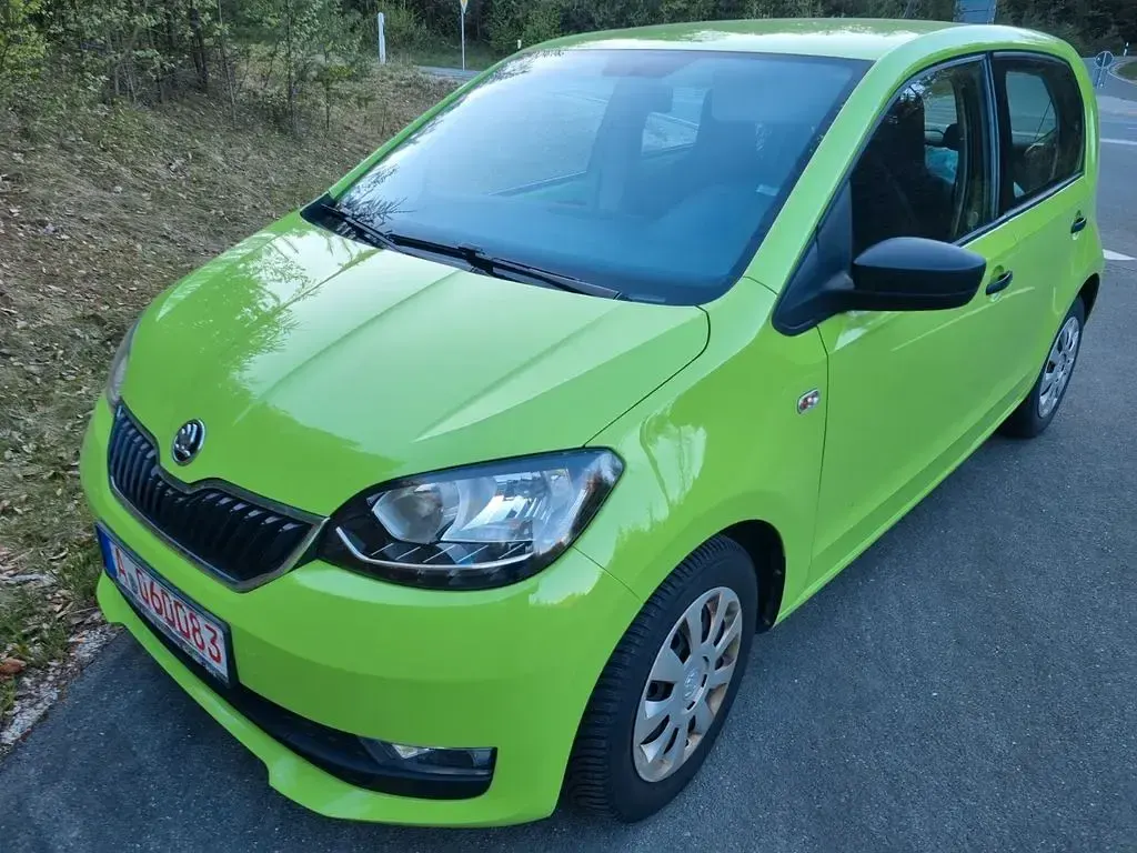 Gebraucht Skoda Citigo Active 60 PS (44 kW) 2018 Grün Kleinwagen
