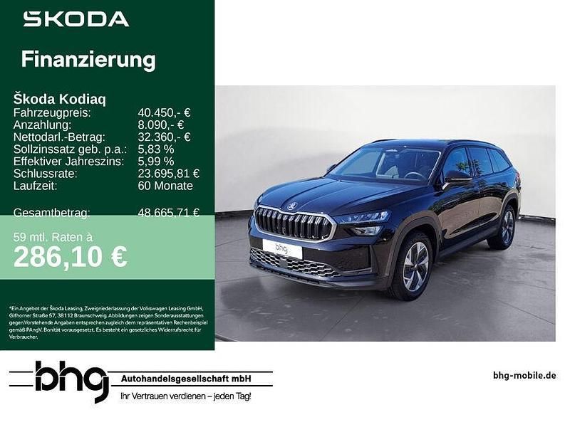 Schwarz Gebraucht 2024 Skoda Kodiaq SE L SUV | 40.450 € (Superpreis) - Bild 1/4