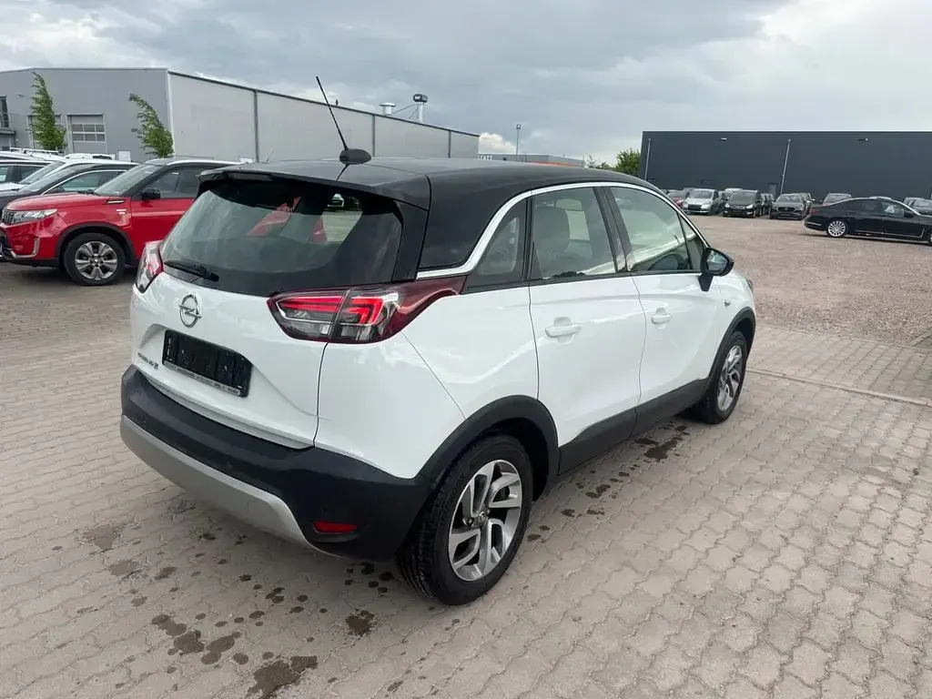 Gebraucht Opel Crossland 110 PS (80 kW) 2018 Weiß SUV