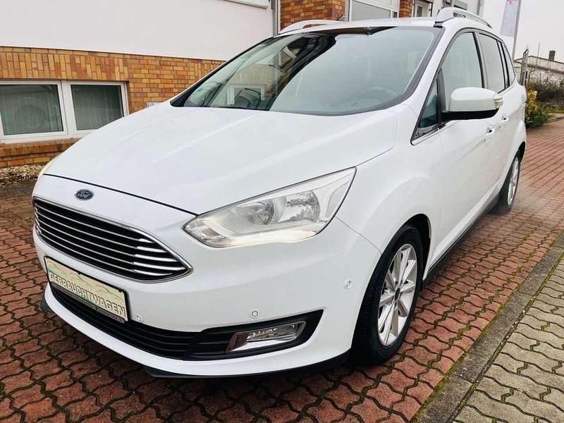 Gebraucht Ford Grand C-Max 125 PS (91 kW) 2018 Diamantweiß Van / Kleinbus