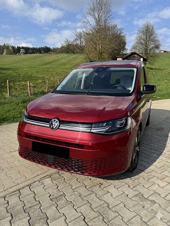 Gebraucht VW Caddy Move 122 PS (89 kW) 2021 Rot Van / Kleinbus