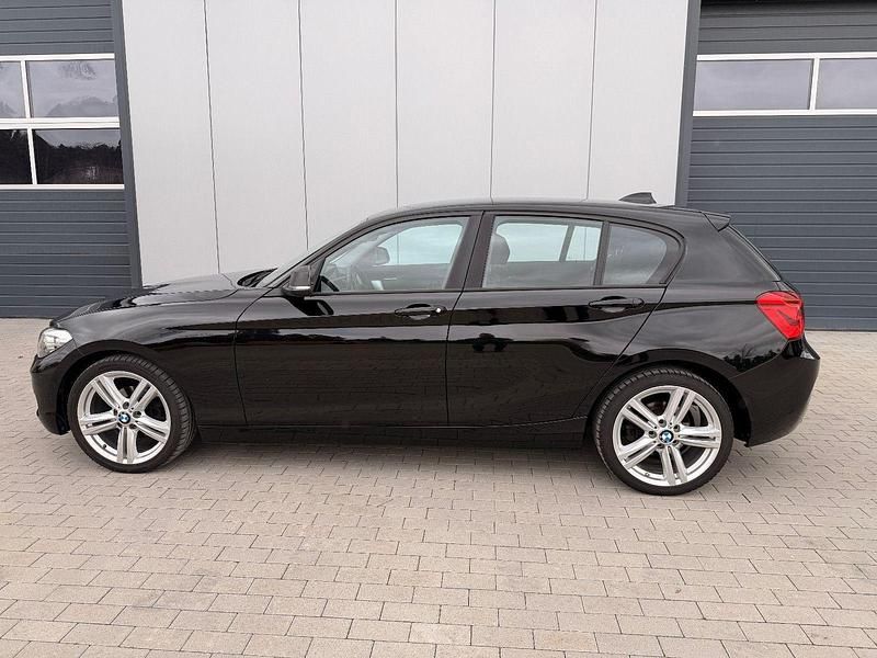 Gebraucht BMW 116 109 PS (80 kW) 2016 Schwarz Kleinwagen