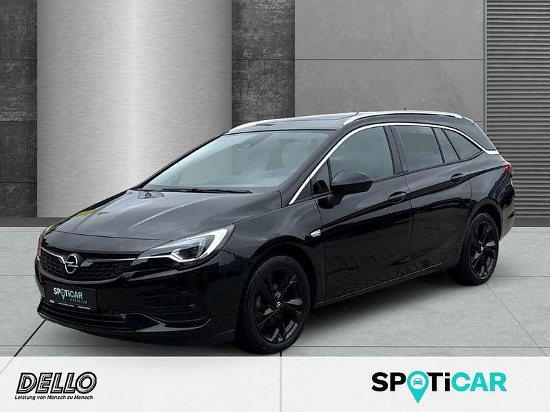 Onyx schwarz Gebraucht 2022 Opel Astra Elegance Kombi | 18.980 € (Fairer Preis) - Bild 1/4