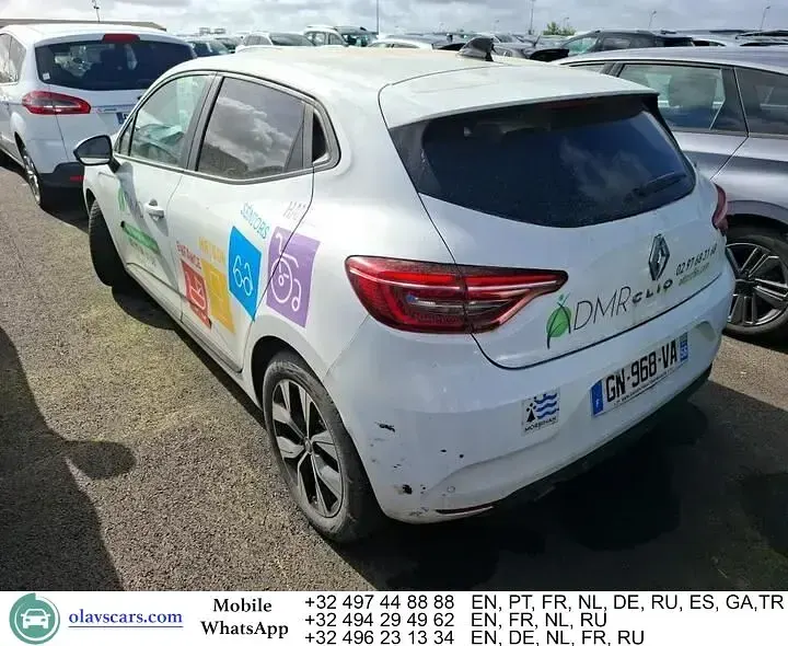 Używany Renault Clio V Evolution 65 KM (47 kW) 2023 Biały Sedan/Limuzyna