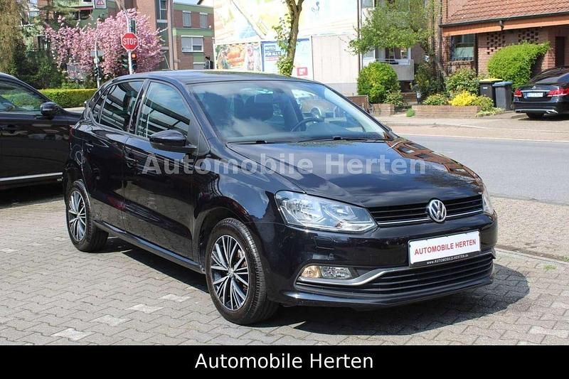 Gebraucht VW Polo Allstar 90 PS (66 kW) 2017 Schwarz Kleinwagen