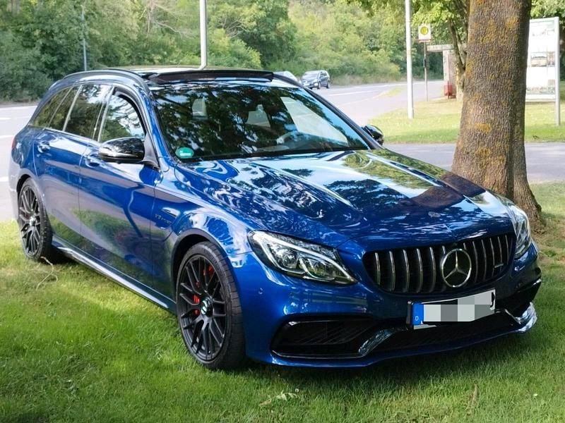 Gebraucht Mercedes C63S AMG 510 PS (375 kW) 2018 Blau Kombi