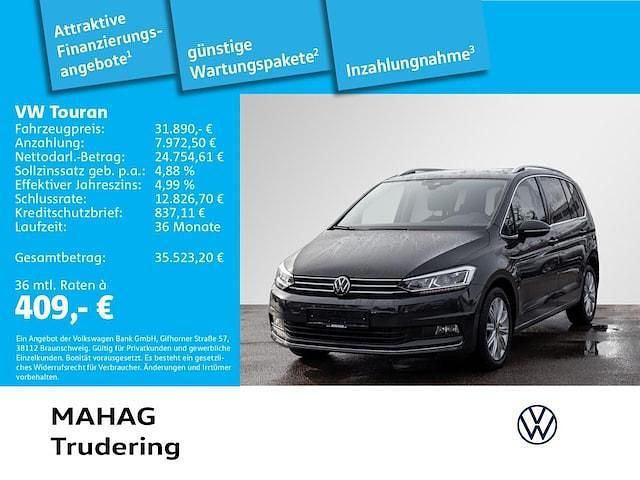 Gebraucht VW Touran Highline 150 PS (110 kW) 2023 Grau Van / Kleinbus