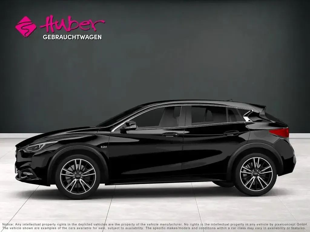 Gebraucht Infiniti Q30 Premium 122 PS (89 kW) 2018 Schwarz Limousine