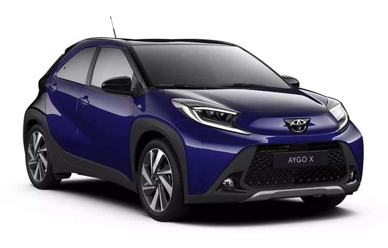 Juniper blue/ dach schwarz Neu 2025 Toyota Aygo X-plore Kleinwagen | 20.190 € - Bild 1/4
