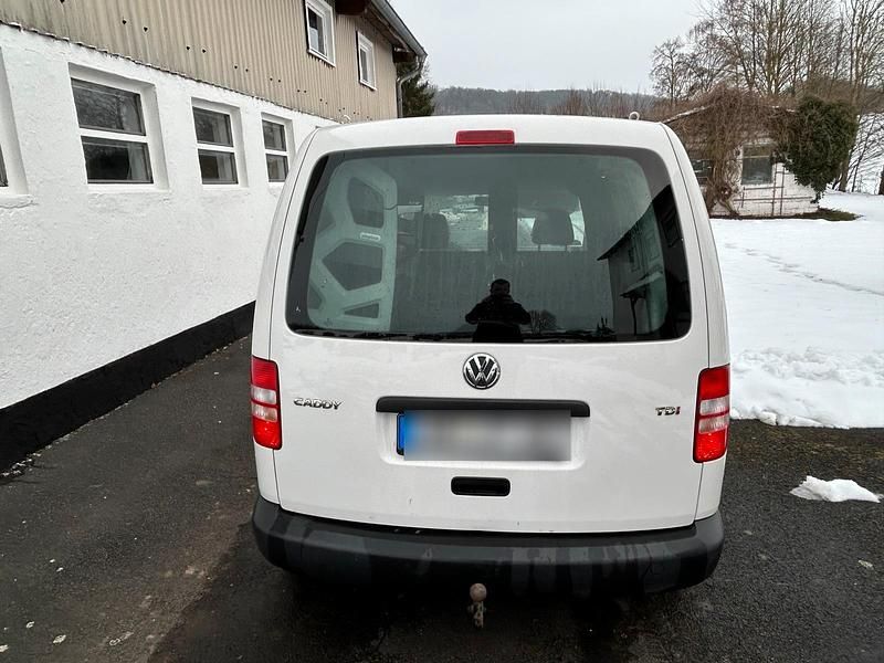Gebraucht VW Caddy 105 PS (77 kW) 2014 Weiß Van / Kleinbus