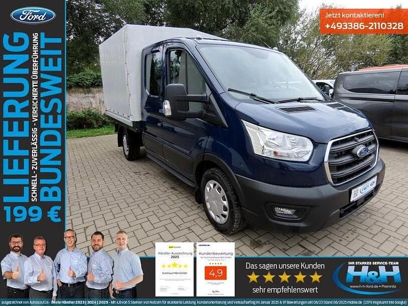 Blazerblau Gebraucht 2020 Ford Transit Trend Limousine | 21.740 € (Superpreis) - Bild 1/4