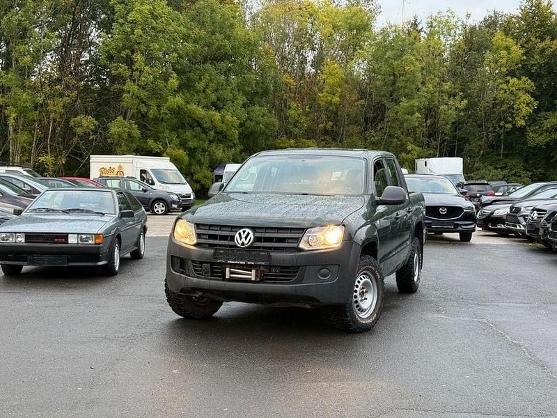 Grün Gebraucht 2014 VW Amarok Basis Abholung | 6.800 € - Bild 1/4