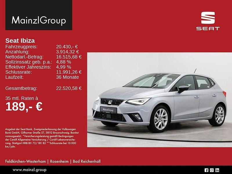 Gebraucht Seat Ibiza FR 110 PS (80 kW) 2024 Silber Limousine