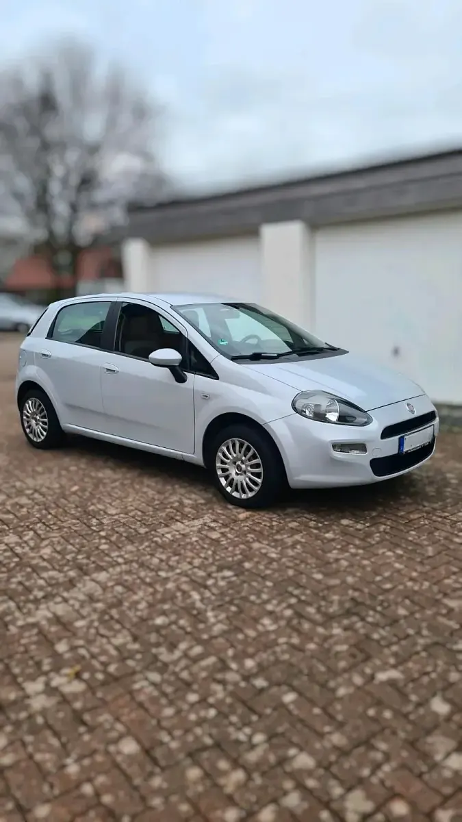 Gebraucht Fiat Punto Evo 69 PS (50 kW) 2012 Silber Kleinwagen