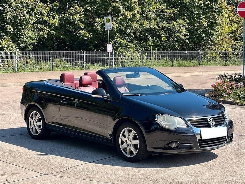 Schwarz Gebraucht 2008 VW Eos Cabrio | 2.500 € (Fairer Preis) - Bild 1/4