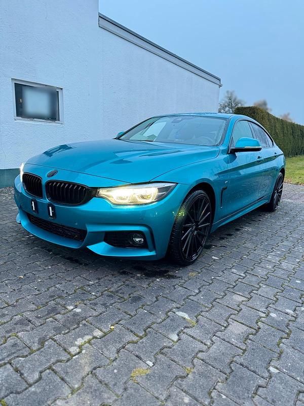 Blau Gebraucht 2017 BMW 420 Gran Coupé M Sport Coupé | 16.800 € (Fairer Preis) - Bild 1/4