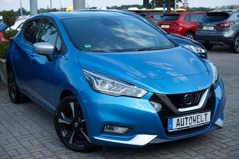Gebraucht Nissan Micra 90 PS (66 kW) 2018 Blau Kleinwagen