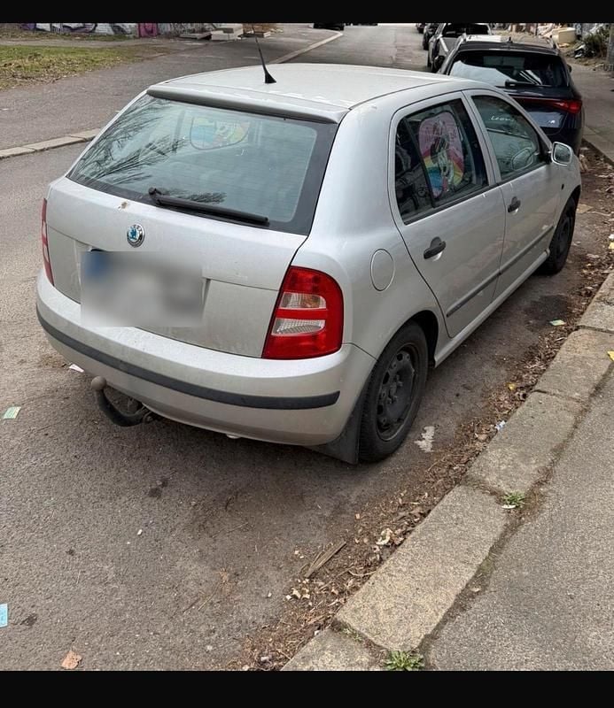 Gebraucht Skoda Fabia 75 PS (55 kW) 2003 Silber Kleinwagen
