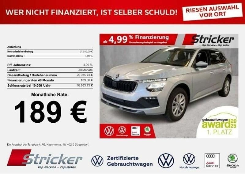 Brilliantsilber metallic (metallic) Gebraucht 2024 Skoda Kamiq Selection SUV | 21.950 € (Fairer Preis) - Bild 1/3
