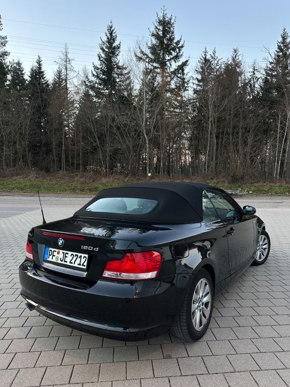 Schwarz Gebraucht 2008 BMW 120 Cabriolet Performance Cabrio | 8.750 € (Fairer Preis) - Bild 1/4