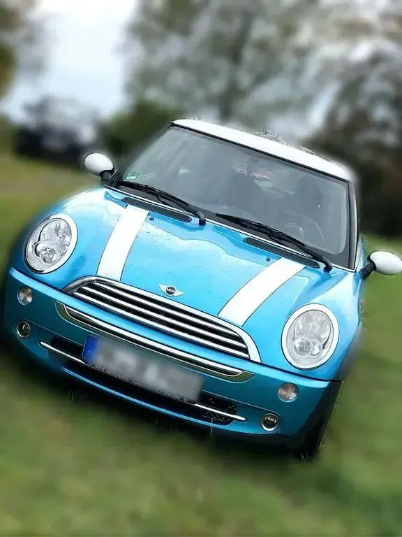 Usata Mini Cooper 116 CV (85 kW) 2005 Blu Utilitaria