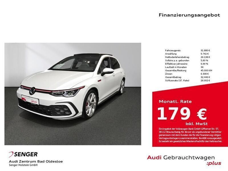 Weiß Gebraucht 2024 VW Golf VIII GTI Kleinwagen | 34.880 € (Teuer) - Bild 1/4