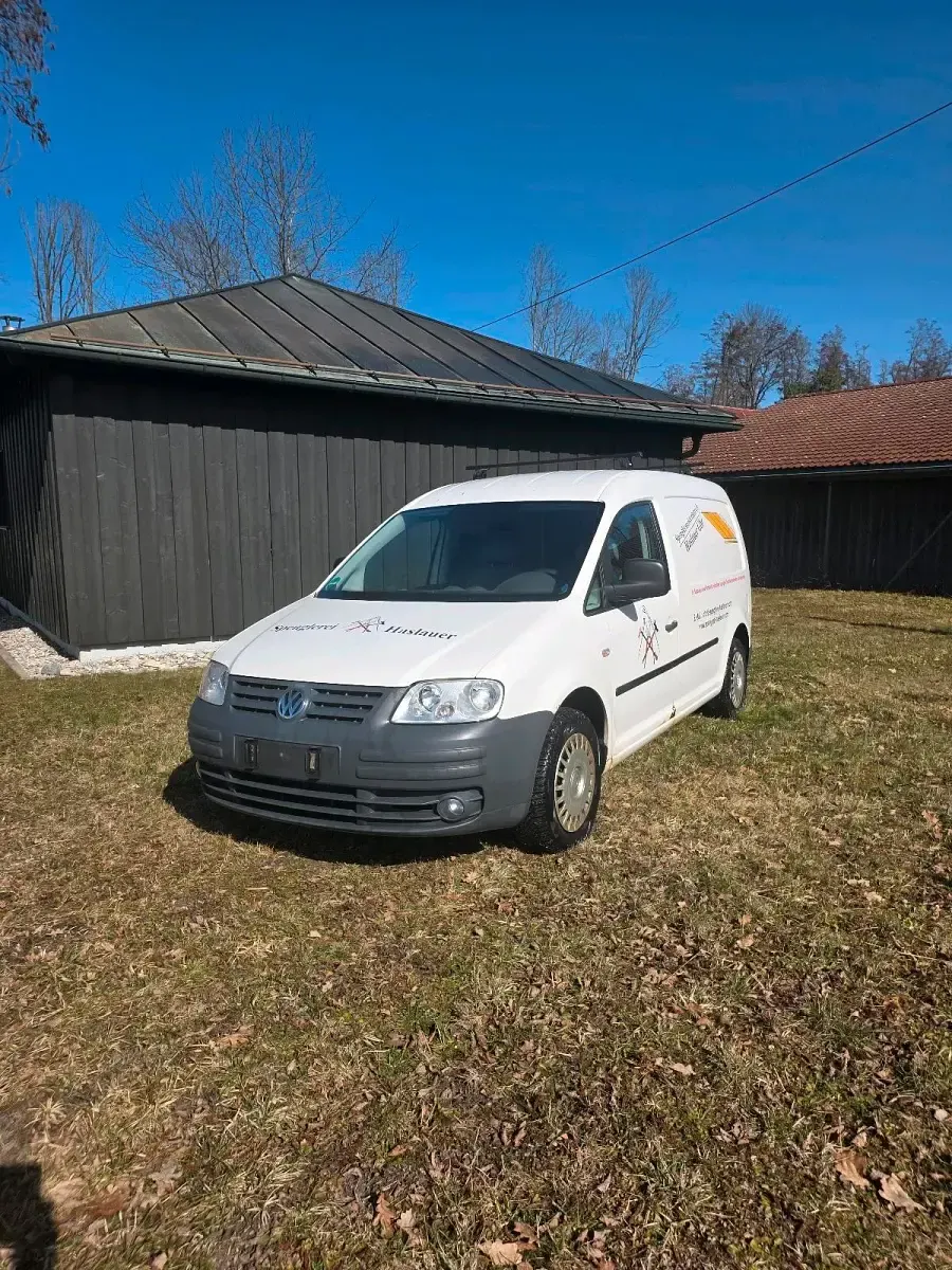 Second-hand VW Caddy 101 CP (74 kW) 2008 Alb Monovolum