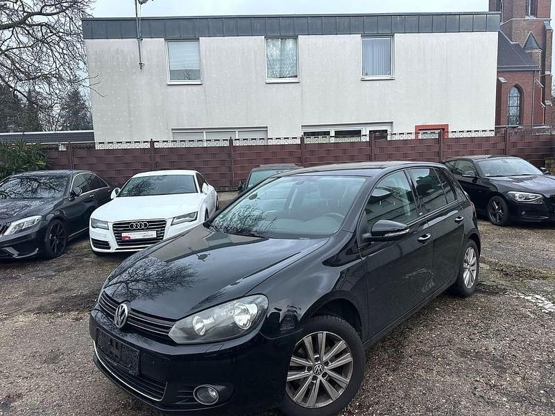 Schwarz Gebraucht 2012 VW Golf VI Style Limousine | 3.170 € (Superpreis) - Bild 1/4