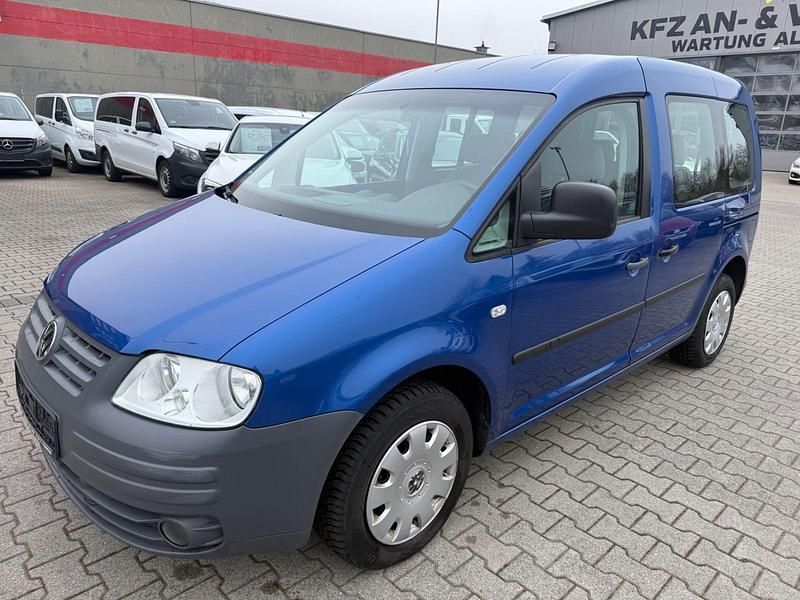 Second-hand VW Caddy Life 102 CP (75 kW) 2005 Albastru Monovolum